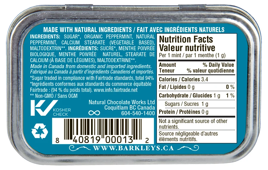 Barkleys Peppermint