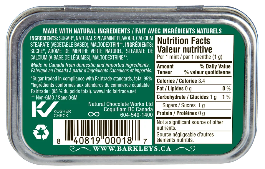 Barkleys Spearmint