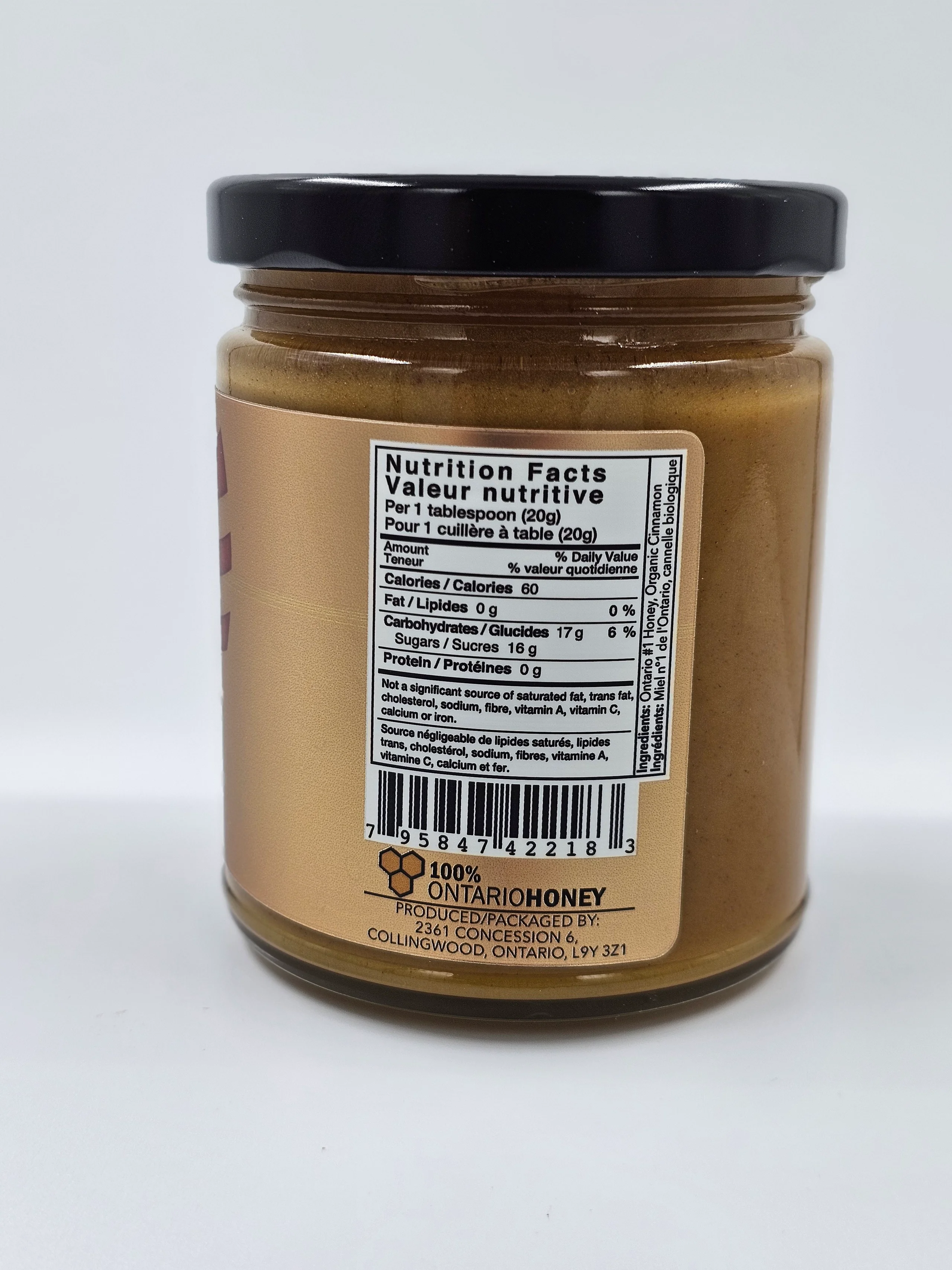 Cinnamon Creamed Honey