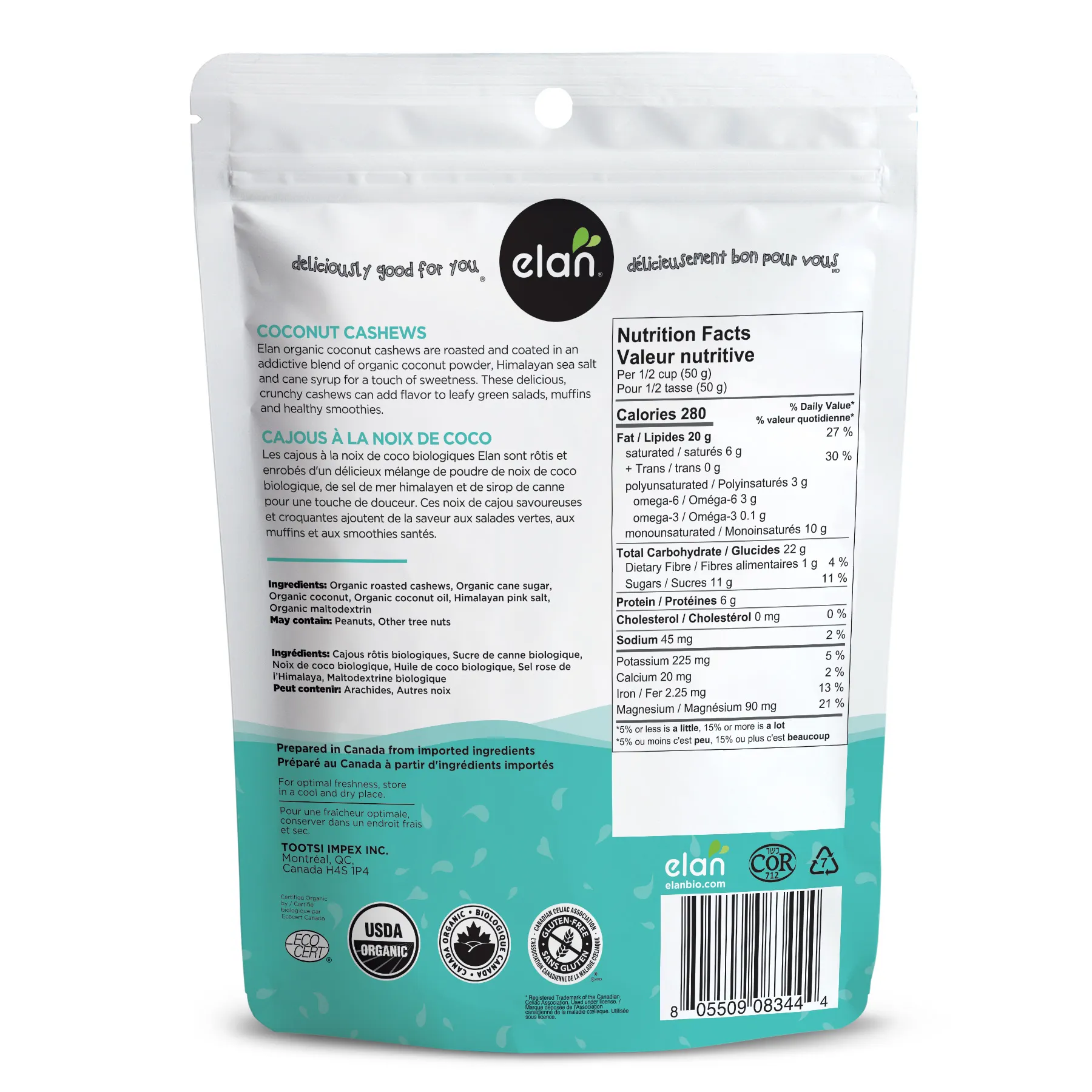 Coconut Cashews