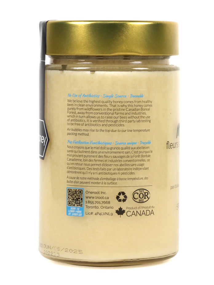 Natural Raw Boreal Forest Wildflower Honey