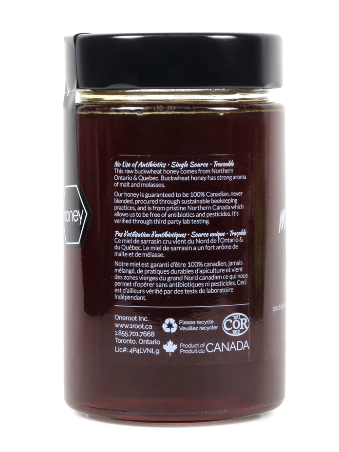 Natural Raw Buckwheat Honey
