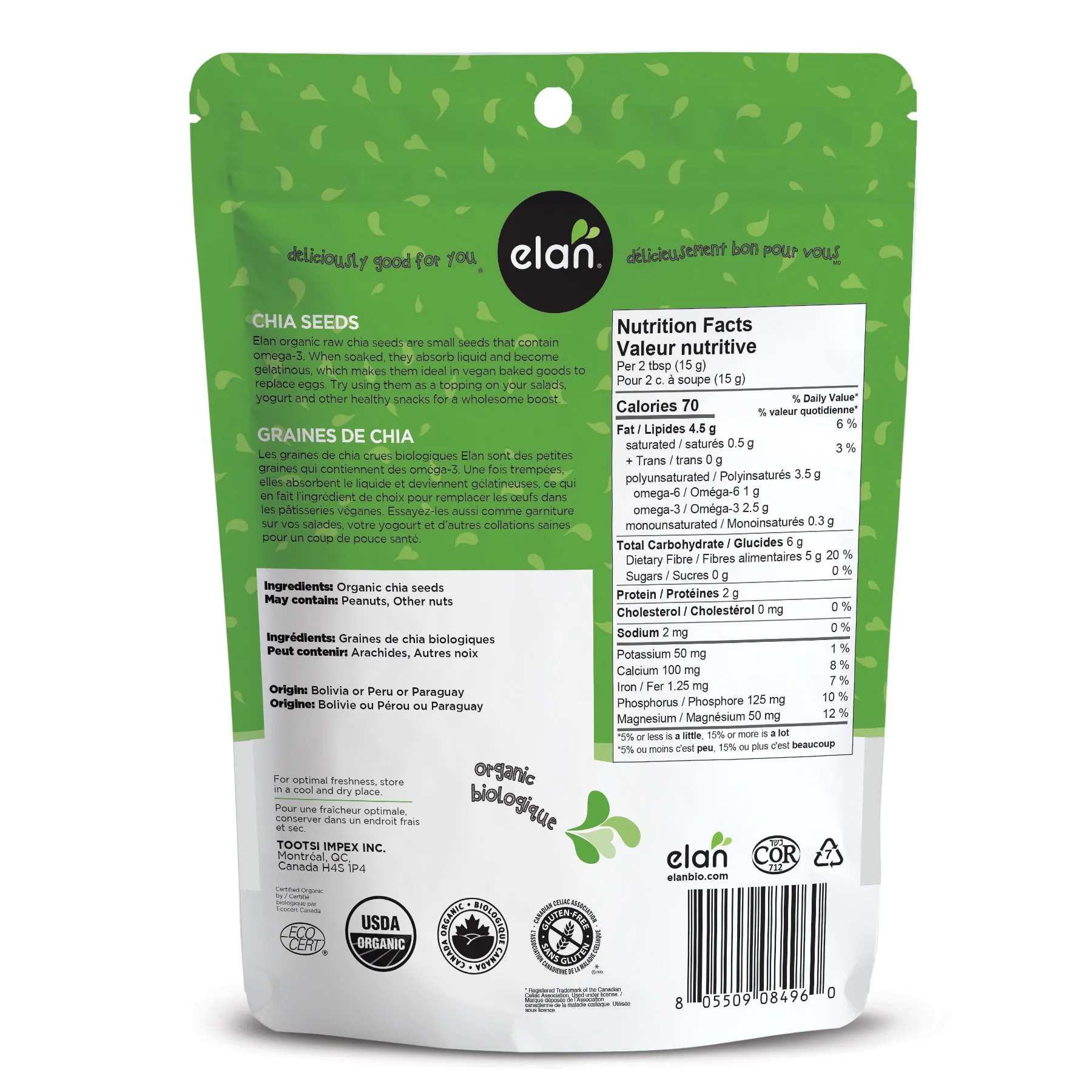 Organic Chia Seeds