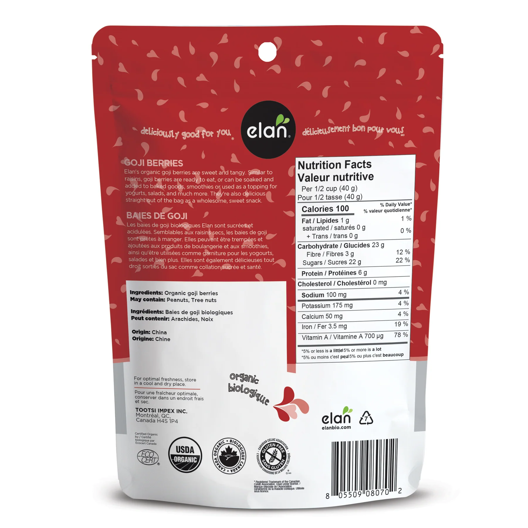 Organic Goji Berries