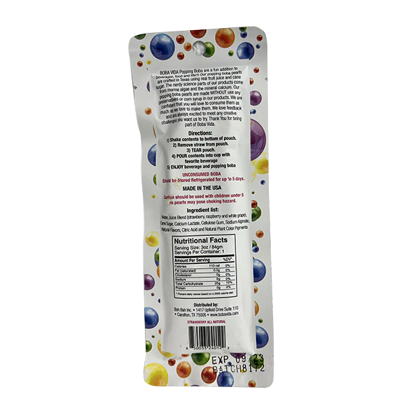 Popping Boba - Summer Strawberry