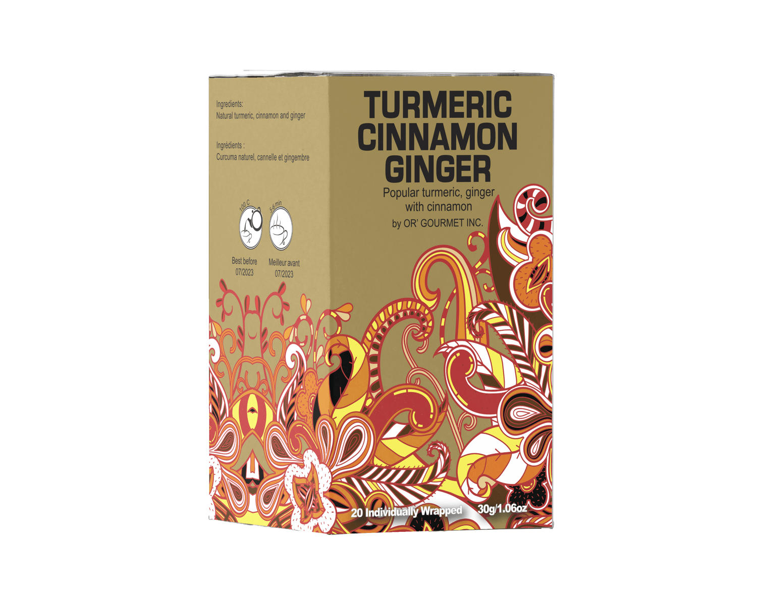 Turmeric Cinnamon Ginger Tea