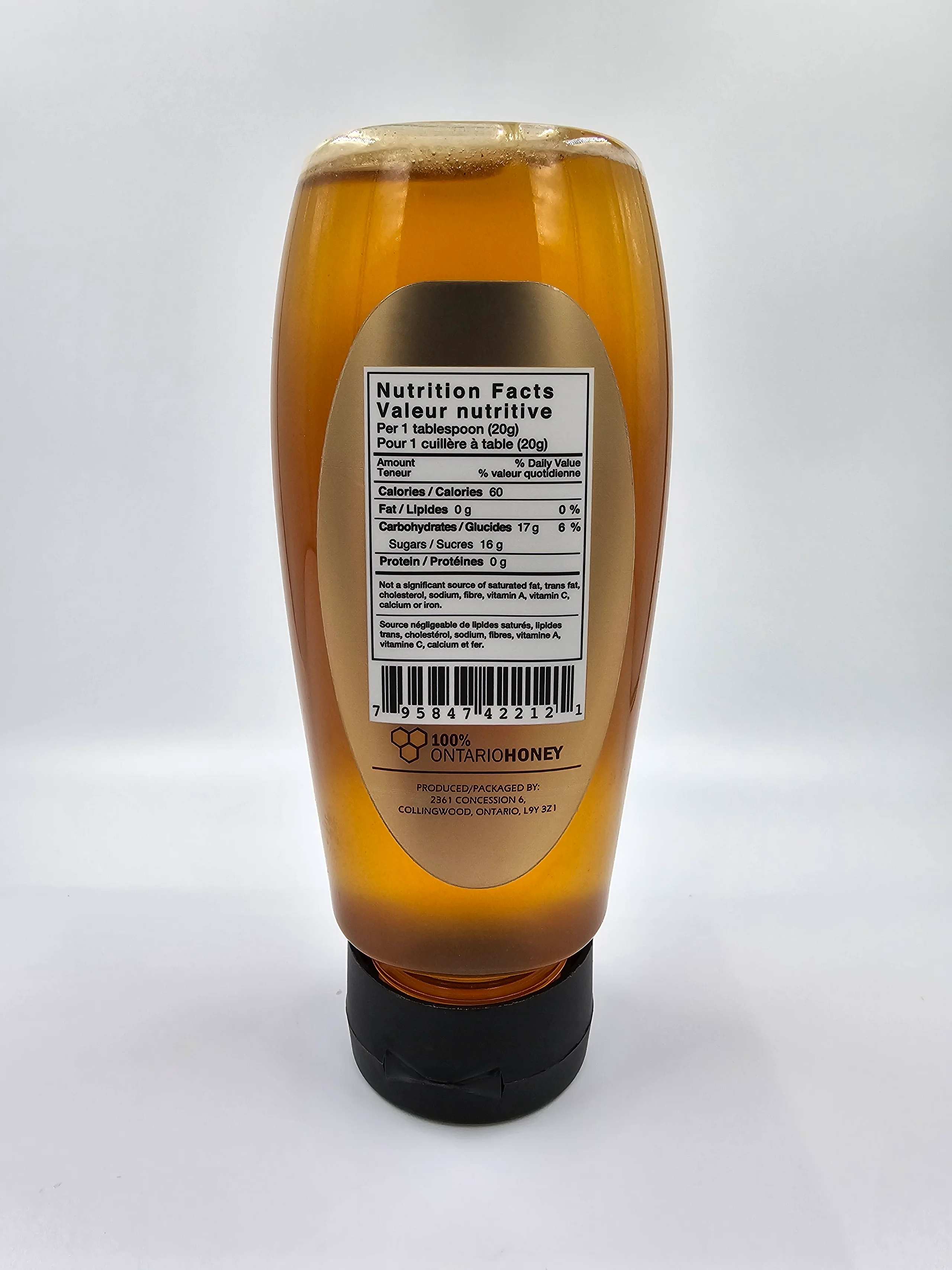 Wildflower Honey - No-Drip Squeeze Bottle